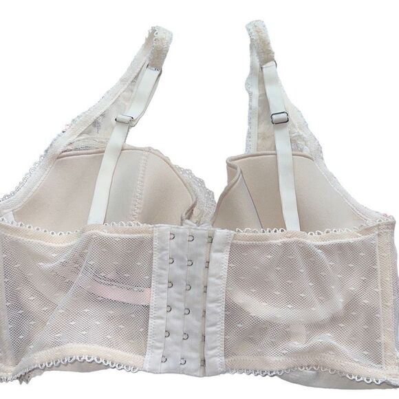 Victoria's Secret Ladies 34D Corset Bra Adjustable Strap Back Hooks Lingerie - Picture 9 of 12